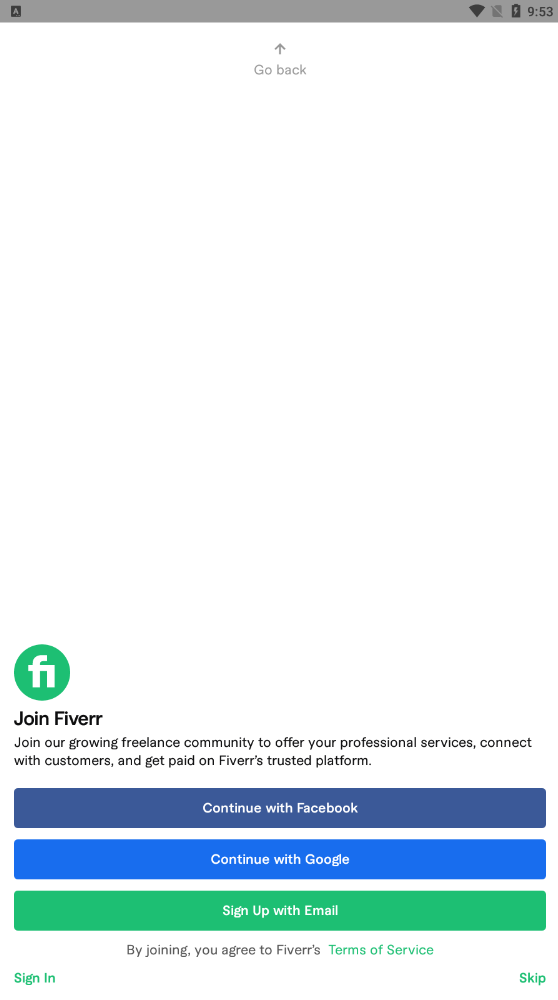 Fiverr׿ٷv3.5.6.2ͼ1