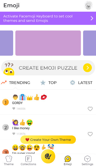 facemoji keyboard뷨߼v3.2.2ͼ2