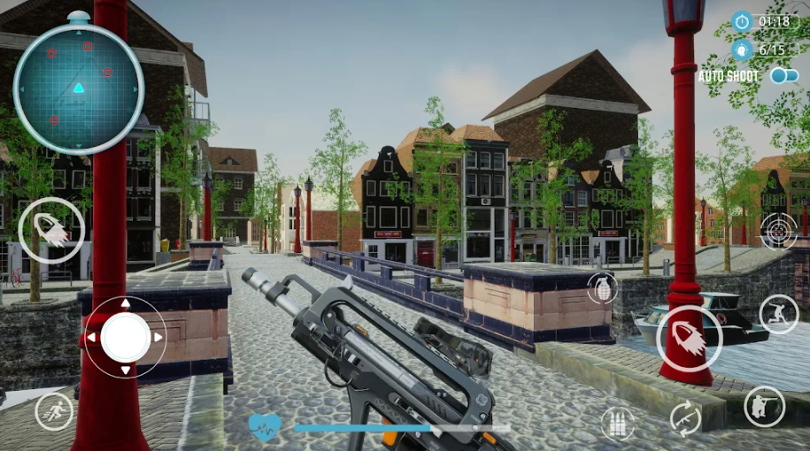 ִǹս(Modren War Shooting Game)v1.0.2ͼ1