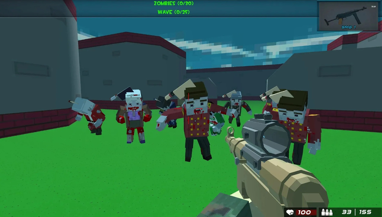 ǹսʬϷ(Blocky Gun warfare Zombie)v15ͼ2