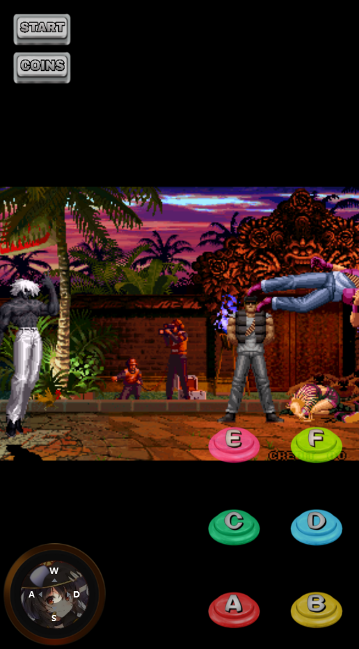 拳皇97魔神大蛇版kof 2002 Goeniko PS2 _ autor Dream截图2