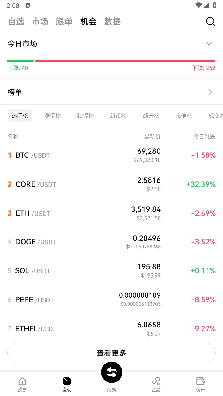 易交易app官方版截图2