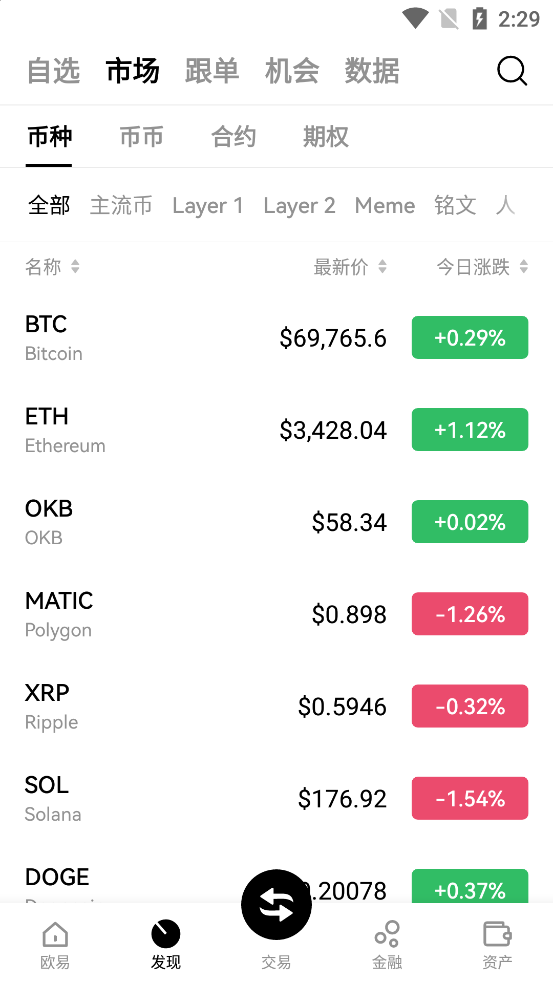odin币交易所app官方版截图3