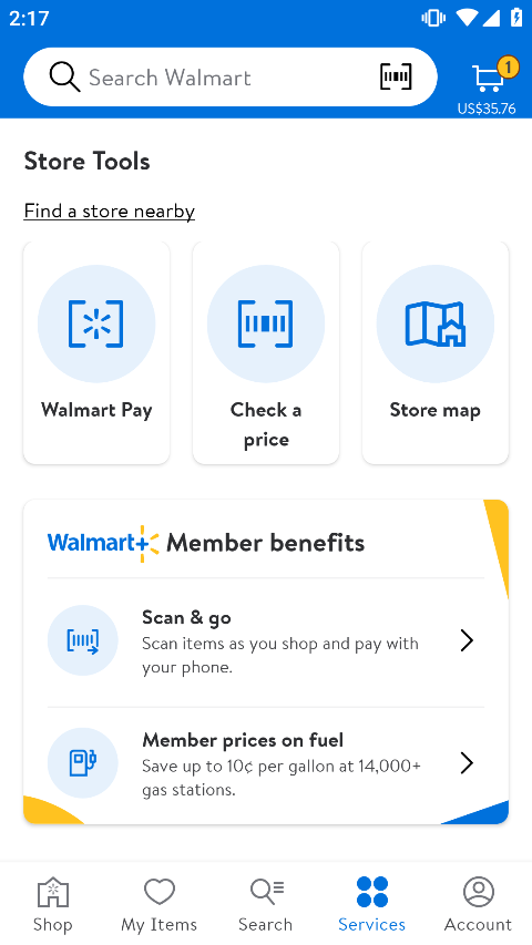 ֶ̳appֻ(Walmart)v25.19 ׿ͼ0