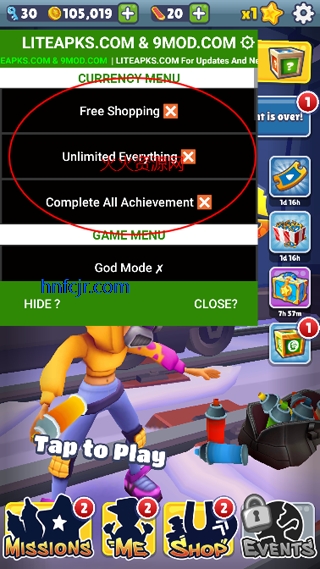 ܿʷò˵(subway surfers)