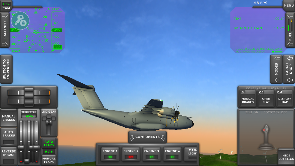 涡轮螺旋桨飞行模拟器破解版截图3