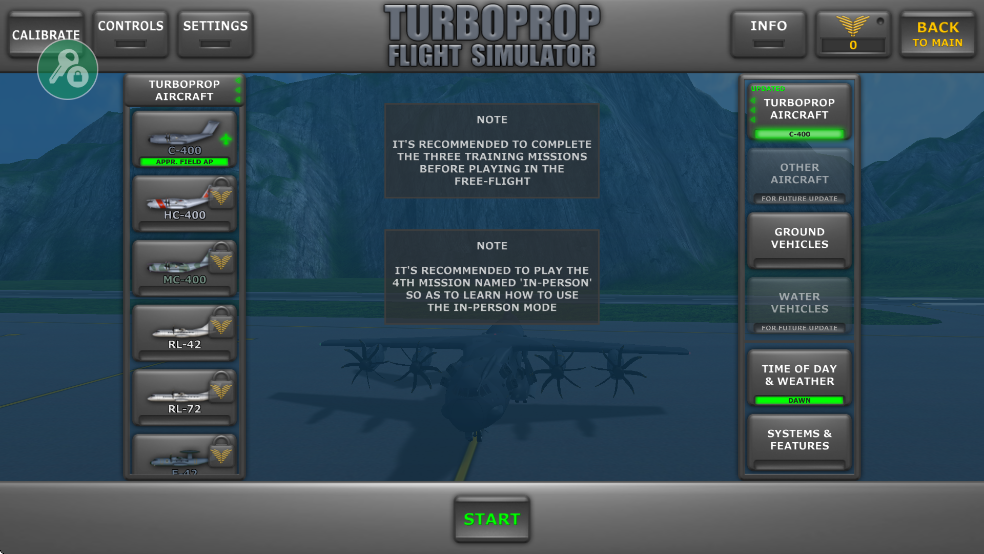 涡轮螺旋桨飞行模拟器破解版截图1