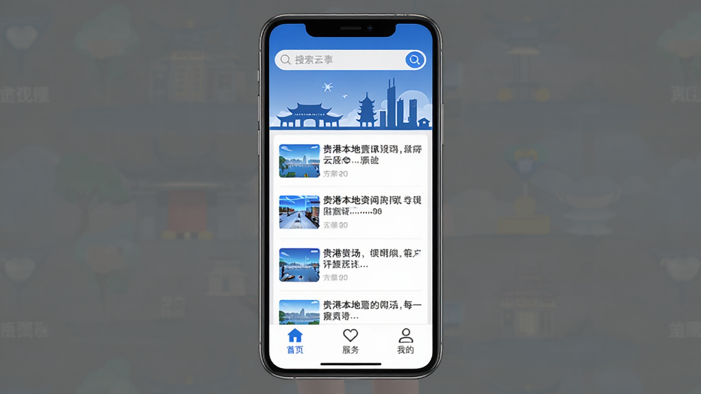�����App������չʾ���ֻ���Ļ������ʾ��۱���������Ѷ�б���������������ͳ��еر꽨����Ӱ���ײ�������������ҳ�������ҵ�����ͼ�꣬������ɫ����ɫ�Ͱ�ɫΪ��������ɾ����࣬����ִ���ƽ�����������޶���Ԫ��