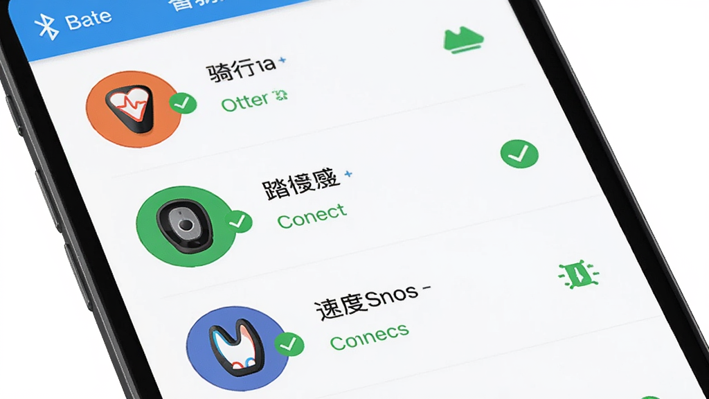 ������App�豸���ӽ���չʾͼ������Ϊ�ֻ���Ļ��ʾ�����豸�����б����б��������ʴ���̤Ƶ�����ٶȴ��������豸ͼ�������״̬��������ǳɫ����Ϊ�����豸ͼ��Ϊ��ɫԲ�Σ������ӳɹ�����ɫ�Թ���ǣ������ֱ�ۣ������������޶���Ԫ��