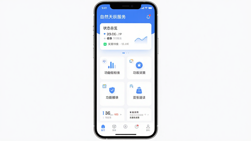 ��Ȼ�쳽������APP������ȫ��չʾ������Ϊ�ֻ���Ļ����ʾ������ɫ�ķ����ƿ���̨�����ֶ�����״̬������Ƭ���м��ǹ���ģ���������У��ײ�Ϊ���������Ű������в�Σ�����ִ���ƽ����ϸ��Բ���£����ʸɾ��޶���Ԫ�أ����������ɱ棬�����ҹ����