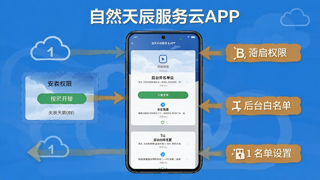 ��Ȼ�쳽������APP��װ���ò���ʾ��ͼ������Ϊ�ֻ���Ļ��ʾȨ�޿����ͺ�̨���������ý��棬���ֲַ����������У��Ű�������ע�ص㣬����ƽ����ѧ�磬ϸ�ڴ��м�ͷָ�������ʸɾ��޶���Ԫ�أ������С���Ȼ�쳽������APP��������Ŀ