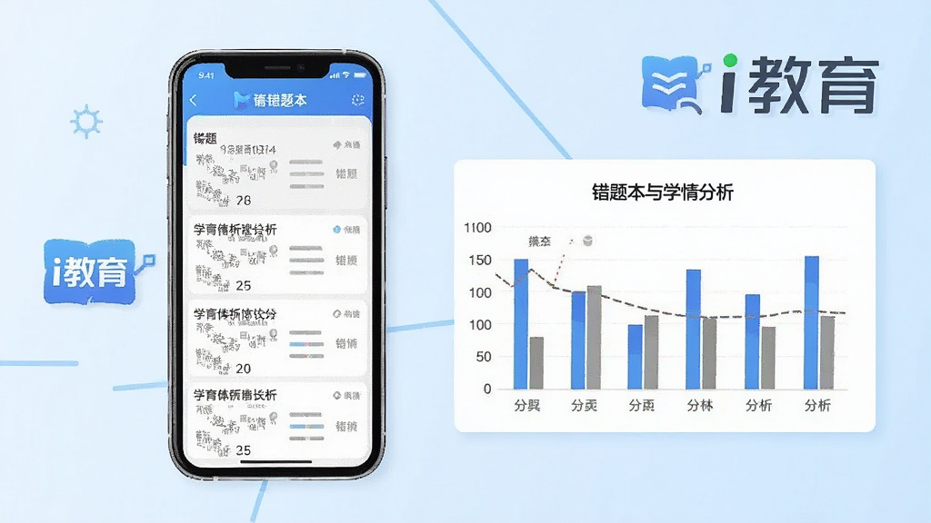 һ��չʾi����App���Ȿ��ѧ��������ܵĽ����ͼ���ͼƬ���ֻ���Ļ����ʾ�����б�����״ͼ��������Ļ���С�i��������ʶ������Ϊǳ��ɫ���䣬���沼������ֻ��Ҳ�����ͼ�������������ϸ�����������ʸɾ��޶���Ԫ�ء�