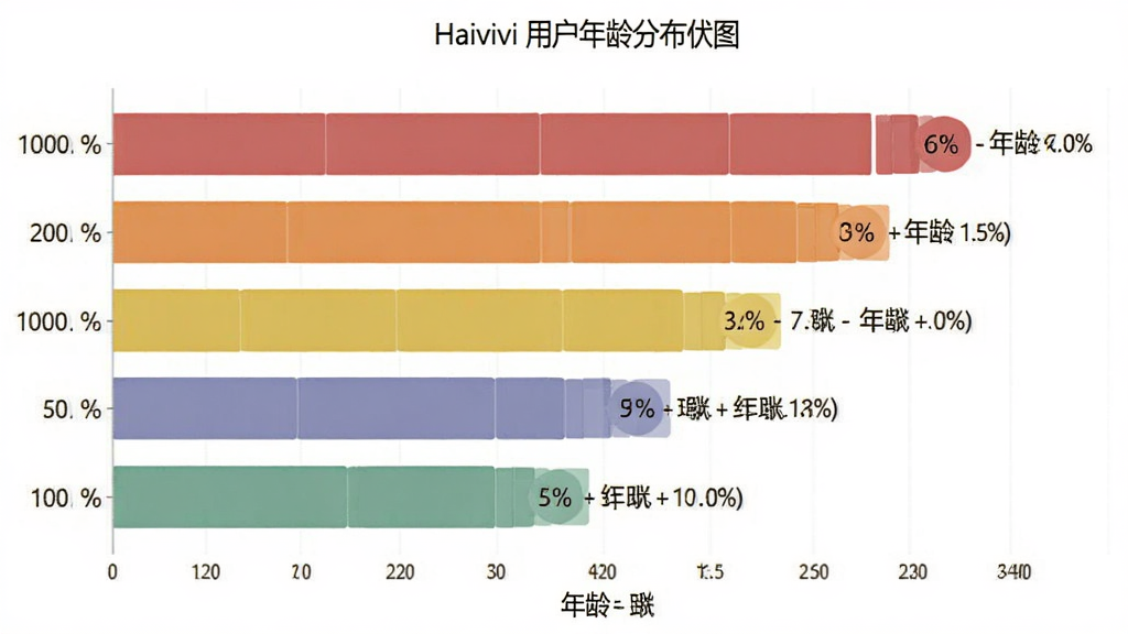 Haivivi �û�����ֲ���״ͼ ����������ͼ�� ����Ϊ������״ �Ű�������ֶκͰٷֱ� ����ƽ�� ϸ���в�ͬ��ɫ���� ���ʸ��� �ɾ� �޶���Ԫ��