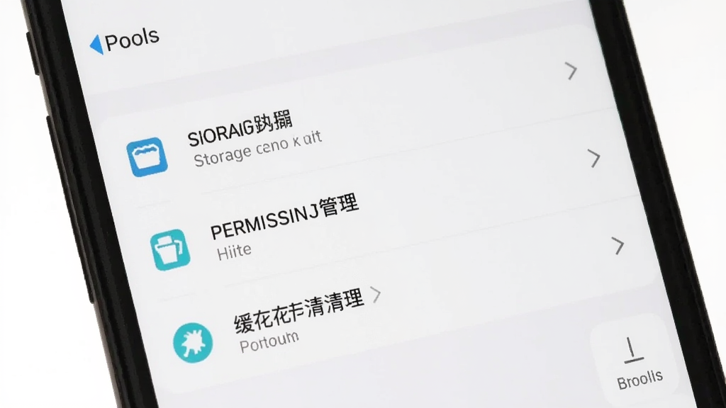 一个手机屏幕显示