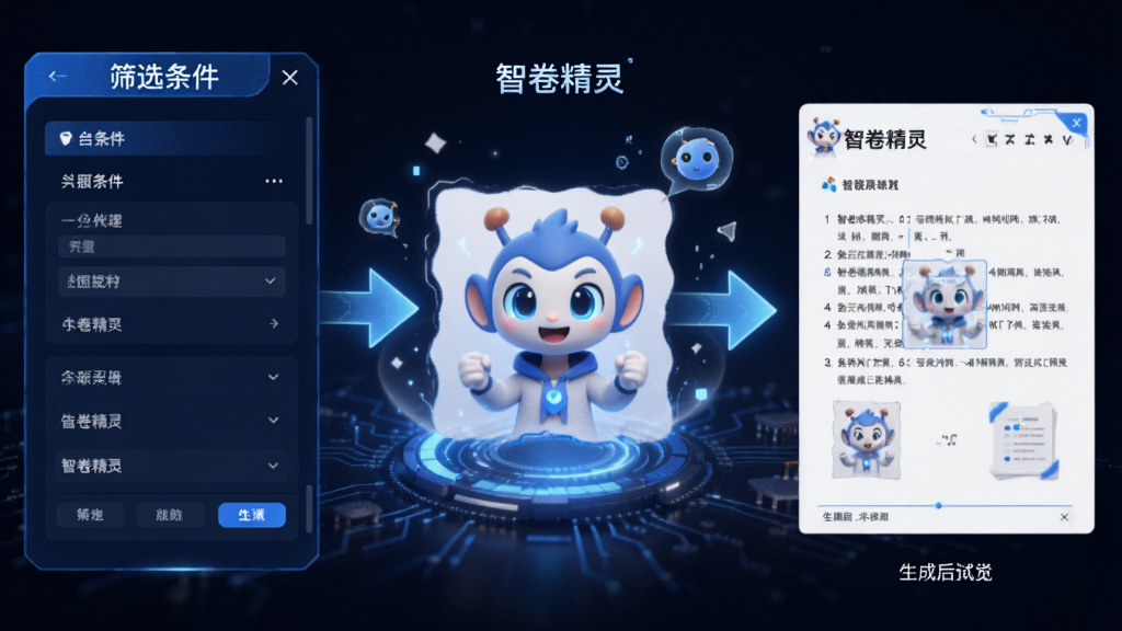 һ��չʾ�Ǿ���������������̵�ʾ��ͼ���������Ϊɸѡ������壬�м�Ϊ���Ǿ����顱�������ɵĶ���Ч�����Ҳ�չʾ���ɺ���Ծ�Ԥ�������Ƽ���ƫ�����磬������ɫ��ϸ������