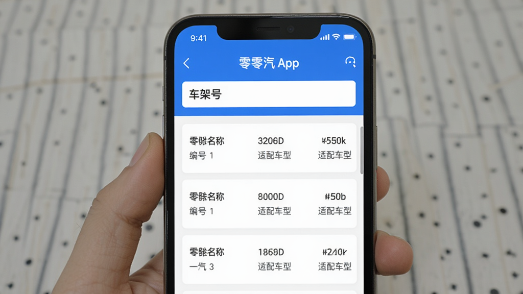 ������App������������棬�ֻ���Ļ����ʾ���복�ܺź��·���������ƥ��������Ϣ�б�������������ơ���ź����䳵�ͣ�����������������ɫ���ɾ��޹��