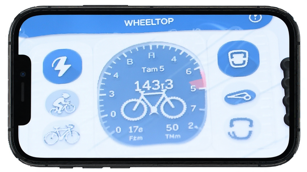 WHEELTOP Ӧ�ý�������չʾ���ֻ���Ļ��ʾ�������������Ǳ��̣����κι�����͵�����������ɫ��ͼ��Բ�󣬻��ʸɾ��޶���Ԫ��