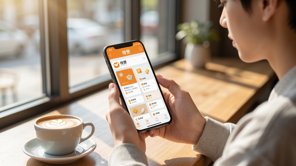 һ�����������ڿ������������ֻ����ֻ���Ļ����ʾ�����ޡ�APP�������б�ҳ�棬ҳ�������������Ÿ�������Ƭ���Ա���һ�����ȣ�����͸���������������ϣ������������£����ʸɾ������дʵ��
