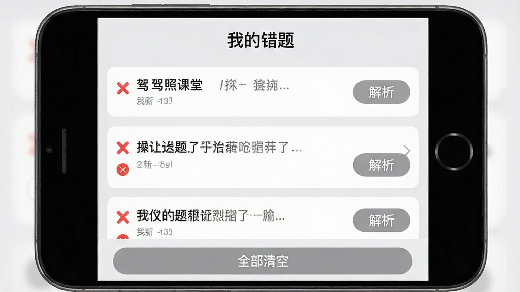 һ���ֻ�����ͼ��չʾ�����տ��á�App�Ĵ��Ȿ���ܣ���Ļ����д�š��ҵĴ��⡱���·��б������ż������⣬ÿ�����Ա��к�ɫ��ű�ǣ��Ҳ��С���������ť������ײ��С�ȫ����ա���ť������Ϊǳ��ɫ����Ƽ�࣬��������