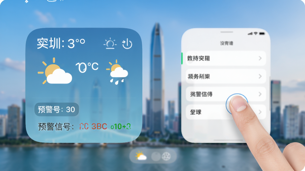 ��������Ӧ�����ֻ������ϵ�С���չʾ������ʵʱ�¶ȡ�����ͼ���Ԥ���źţ��Ա�����ָ������ý����ʾ�⣬���������ڳ���������黯ͼ����������ֱ�ۣ����ʸɾ��޶���Ԫ��