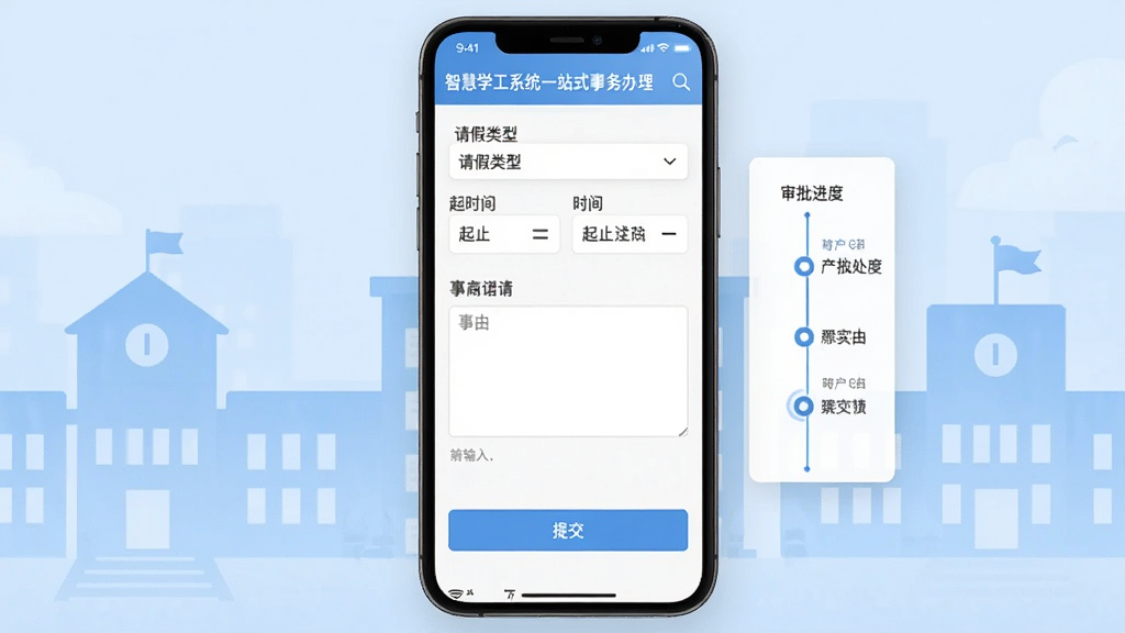 �ǻ�ѧ��ϵͳһվʽ����������棬�ֻ���Ļչʾ������������дҳ�棬�Ϸ�������������������ֹʱ��ѡ�������м�����������򣬵ײ����ύ��ť���Ҳ���������������ʱ���ᣬ����Ϊǳ��ɫУ԰������Ӱ���������ˬ�����ʸɾ��޶���Ԫ��