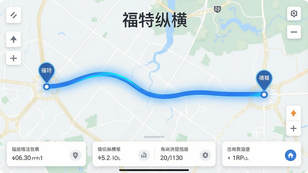 ����չʾһ�����ֵ�ͼ���棬��ͼ����һ����ɫ�켣�ߣ������յ��б�ǣ���ͼ�Ϸ���ʾ�������ݺᡱ���֣�����Ϊȫ����ͼ�ӵײ����ݿ�Ƭ���Ű����������Ϊ��Լ�����磬ϸ���Ϲ켣�ߴ��н����Ч�����ʸɾ��޶���Ԫ�أ������ȸ�