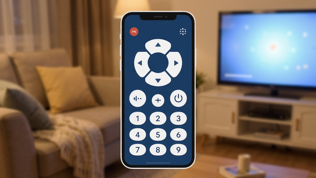 ���ӻ�ң����App������ȫòչʾ������������һ�������ֻ�����Ļ��ʾ�ż�������ң������壬���������������������Դ�������ּ�������������ɫ�Ͱ�ɫΪ��ɫ������������������ִ���ƽ�����ʸɾ��޶���Ԫ�أ���������ܰ�Ŀ���ɳ��һ�ǣ�������Ļ΢΢����
