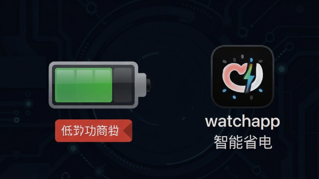 һ��չʾ��watchapp����̨����״̬��ʾ��ͼ���������ֻ����ͼ������ʾ�͹��ı�ǩ���Ա��С�watchapp��ͼ��͡�����ʡ�硱��������������ɫ�Ƽ����ϸ�ڼ�࣬�����������޶���Ԫ��