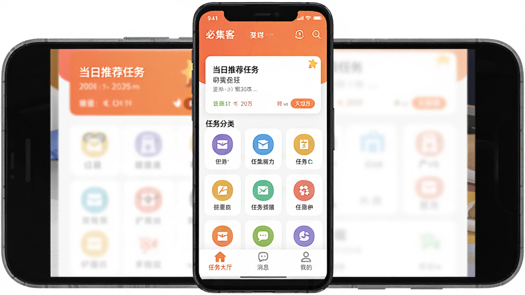 �ؼ���APP������ȫòչʾ������Ϊһ����׿�ֻ���Ļ����Ļ����ʾ�ؼ���Ӧ����ҳ�����ֶ����ǵ����Ƽ�����Ƭ���м����������ͼ�����񣬵ײ�Ϊ�����������Ϣ���ҵ��������������Ű��������룬����ִ���ƽ����ϸ��Բ�󣬻��ʸɾ��޶���Ԫ��