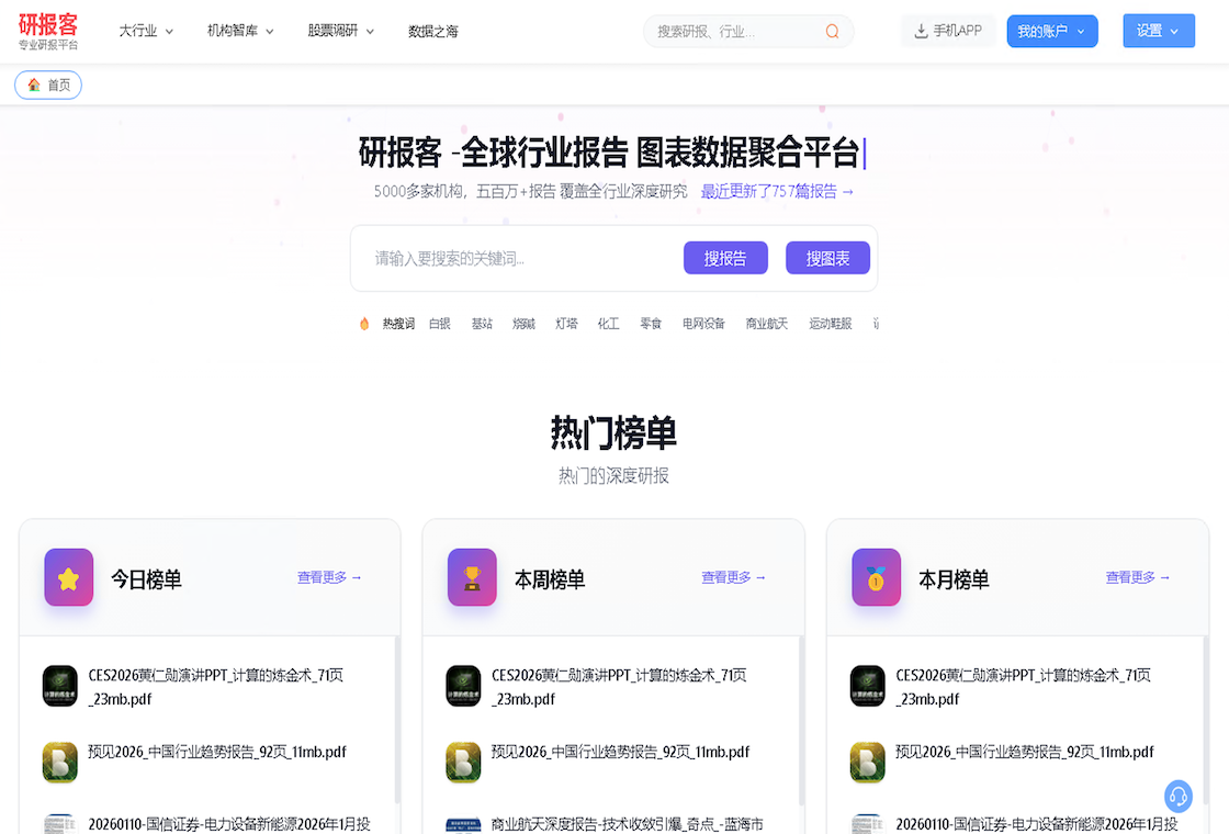 研报客 安卓版 下载安装教程