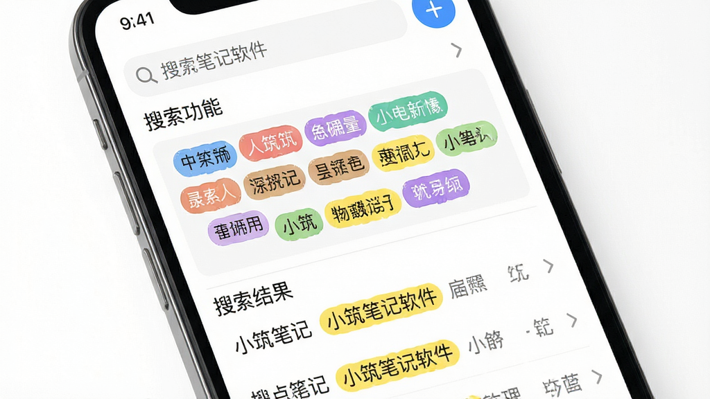С���ʼ�������ǩ��������չʾ���������ֻ���Ļ�ϵ��������棬����Ϊ�����������м��ǩ�������·���������б����Ű�������򣬷��Ϊ��ˬ���߷磬ϸ���ϱ�ǩ�в�ͬ��ɫ���֣���������йؼ����û�ɫ���������ʸɾ��޶���Ԫ�أ���Ļ������Ϊ���ı�ǩ�ͱʼǱ��⣬����Ϊ����ɫ�������Ӿ����ʲ����ۡ�