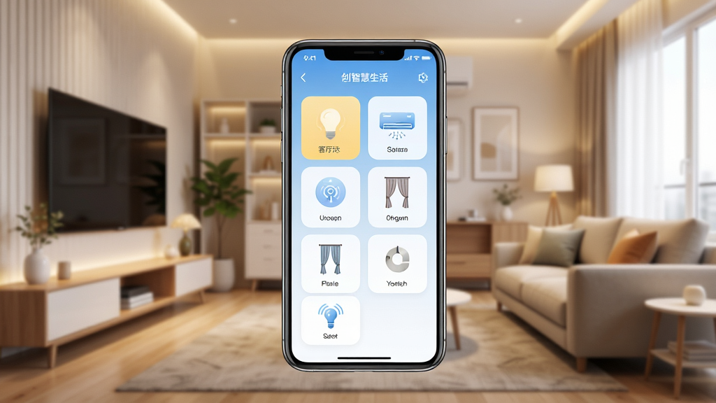 ��ӯ�ǻ�����App������ȫòչʾ������������һ�������ֻ�����Ļ��ʾ���ܼҾӿ�����壬�����п����ơ��յ����������豸ͼ���������У���������ܰ���ִ����������������Ƽ��У�ϸ�����������ʸɾ��������޶���Ԫ��
