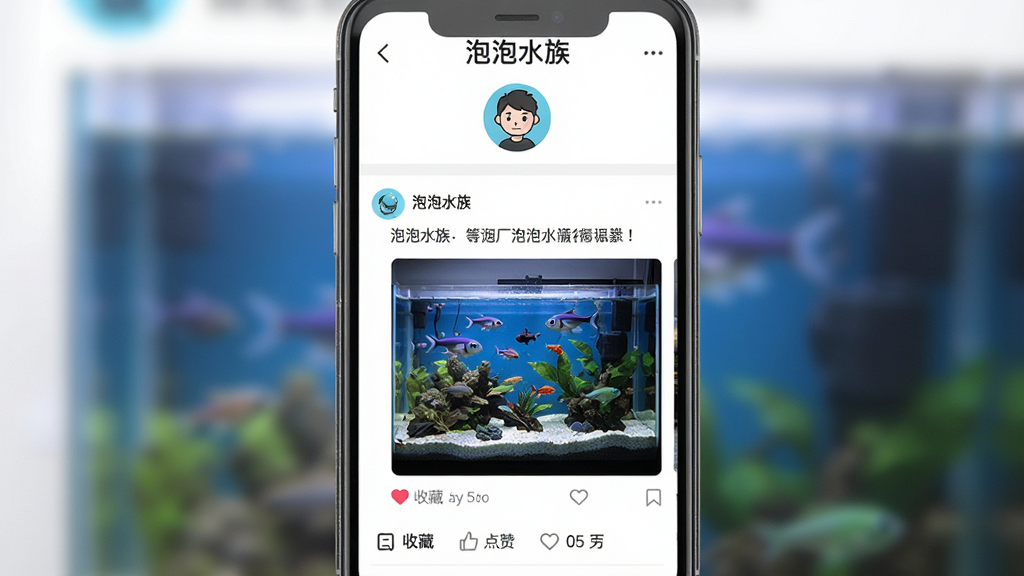 һ���ֻ���Ļ��ͼ��չʾ������ˮ�塱App�ĸ�����ҳ���棬�����С�����ˮ�塱���ֺ��û�ͷ���м����û������������Ƭ�����ֶ�̬���·����ղء����޵����ݣ����岼��������������ִ������ʸɾ�