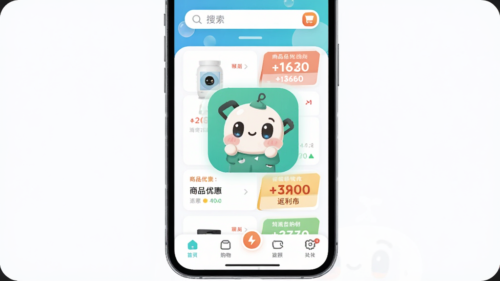 �ֻ���Ļչʾ����ȼ۽��棬���������Ǵ��ȼ�APP��ͼ��������棬���ּ���������������������м���ʾ��Ʒ�Ż�ȯ�ͷ������Աȣ��ײ��ǵ�����������ִ���ƽ����ϸ��Բ�󣬻��ʸɾ��������޶���Ԫ�أ�ͻ��ʡǮ�������⡣