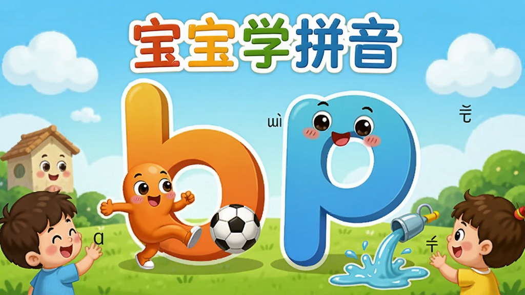 һ����ͨ����ƴ��ѧϰ�����������м��Ǿ޴�Ĳ�ɫ��ĸ