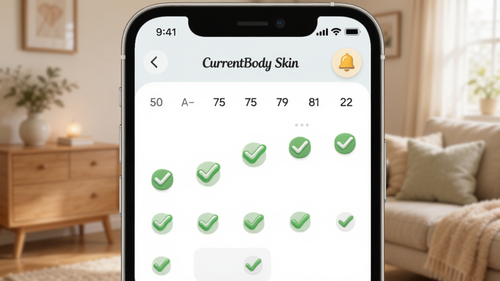 һ��չʾCurrentBody SkinӦ��ʹ�ü�¼�����ѹ��ܵĽ���ͼ���ֻ���Ļ��ʾ������ͼ�����������ɹ��Ƶ���ɫ�Թ����Ա���һ����������ͼ�꣬��������ܰ�ļҾӻ�����������£�ϸ��Բ�󣬻��ʸɾ����޶���Ԫ��
