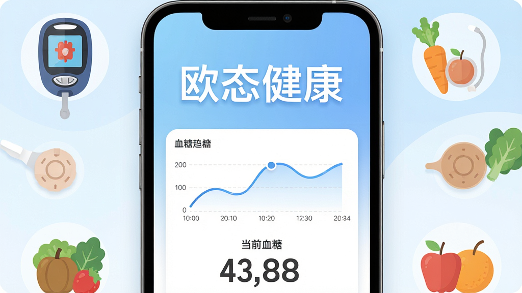 ŷ̬����app������չʾ��һ�������ֻ���Ļ������ʾ�š�ŷ̬�������ĸ����֣��·���Ѫ��������������ͼ�͵�ǰѪ��ֵ�����֣���������͵����׽���ɫ������Χ������Ѫ�����豸����������Ƭ�������߲�ˮ����ͼ��Ԫ�أ����������ִ���ƽ�������������ɾ����޶���Ԫ�ء�