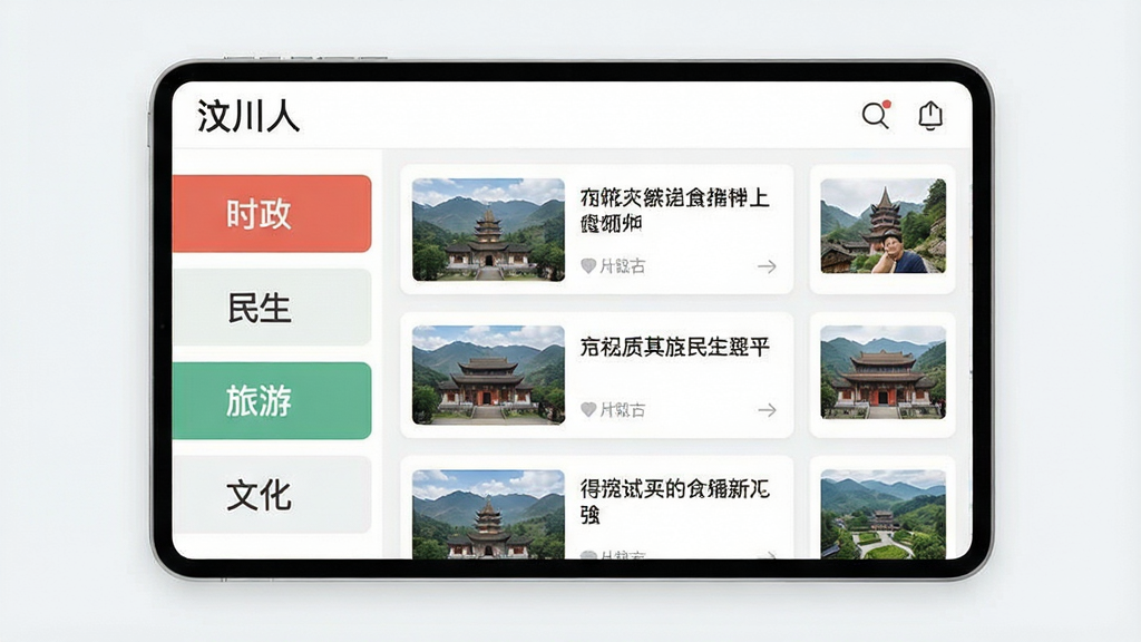 һ����Ϣ�ۺ�ҳ��ʾ��ͼ������������ʾ���봨�ˡ�App����Ѷ�б����棬����з����ǩ��д�š�ʱ�����������������Ρ����Ļ������Ҳ������ſ�Ƭ�б���ÿ�ſ�Ƭ�б��������ͼ����������������ƽ�������ʸɾ����޶���Ԫ��