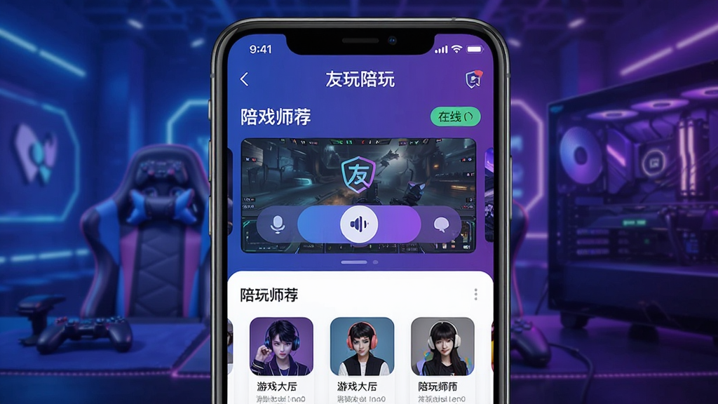 һ��չʾ���������桱App���Ľ�����ֻ���Ļ��ͼ��������������Ϸ����������ʦ�Ƽ��б��������ǵ羺��������ɫ���������������Ű��ִ���������ữ��ϸ����ͻ��������ť������״̬��ǩ�����ʸɾ��޶���Ԫ��