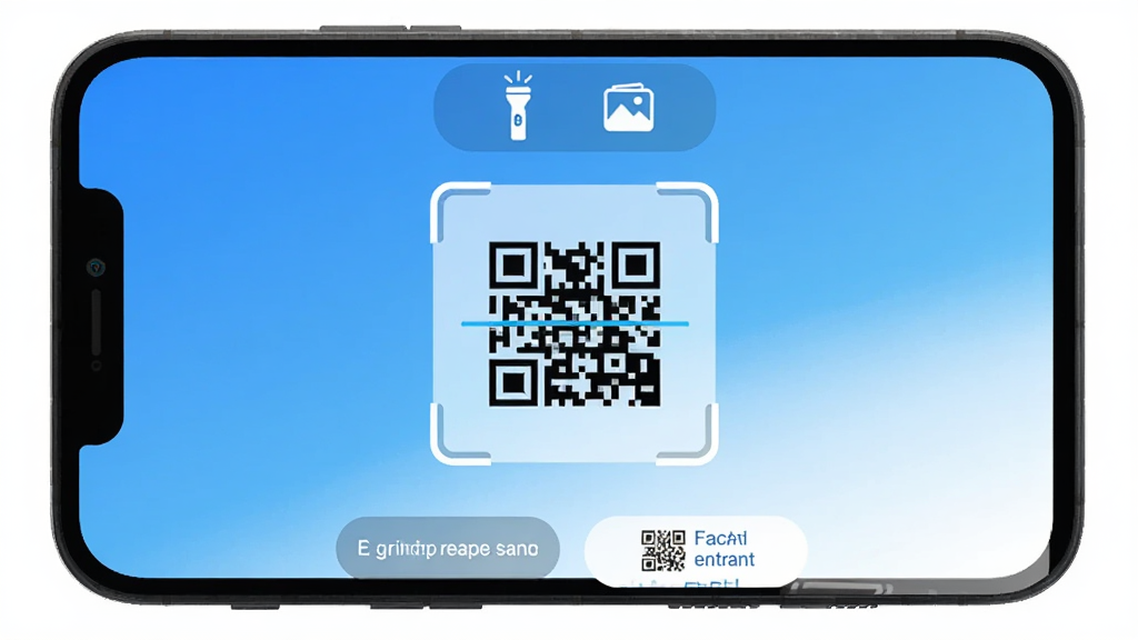 ɨ��ɨ��ά��Pro���������棬�ֻ���Ļ������ʾһ������ɨ��ȡ�����Ϸ����ֵ�Ͳ�����ͼ�꣬�·�����ʷ��¼�����ɶ�ά�밴ť�������Ǹɾ������׽��䣬�������ִ���ƽ�����������ɾ��޶���Ԫ��