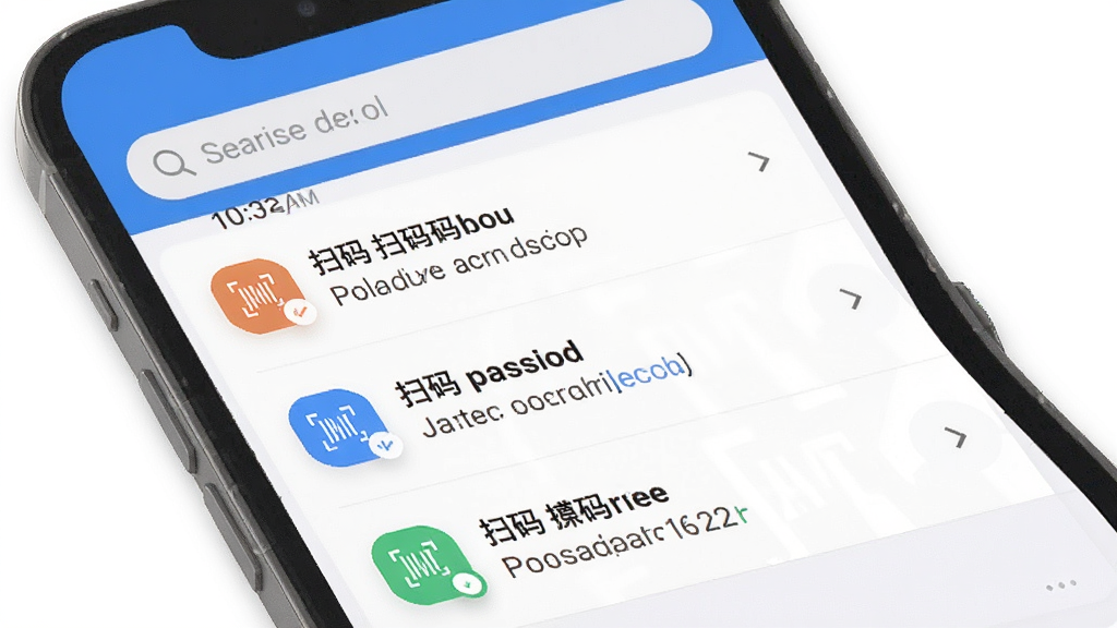 ɨ��ɨ��ά��Pro��ʷ��¼�������棬�ֻ���Ļ��ʾ��ʱ�����е�ɨ���¼�б���ÿ����¼������ͼ�������ժҪ�������������򣬽��沼����������������ִ���ƽ�����ʸɾ��޶���Ԫ��