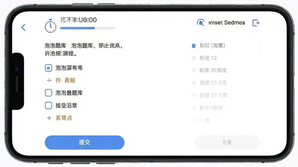������� �ֻ���ˢ����棬��ʾ��ѡ����ɺ��ĸ�ѡ��ײ����ύ��ť�������м�ʱ���ͽ������������࣬����Ϊ��ɫ���������������ɾ����޶���Ԫ��