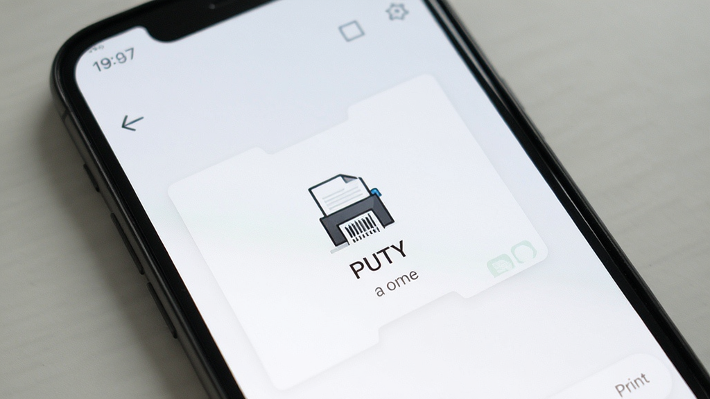 PUTY Print �޹�洿������չʾ���ֻ���Ļ��ʾ���Ĵ�ӡ������壬û�й�����͵����������ɾ���ͼ�������������񼫼򣬻��ʸɾ��޶���Ԫ��