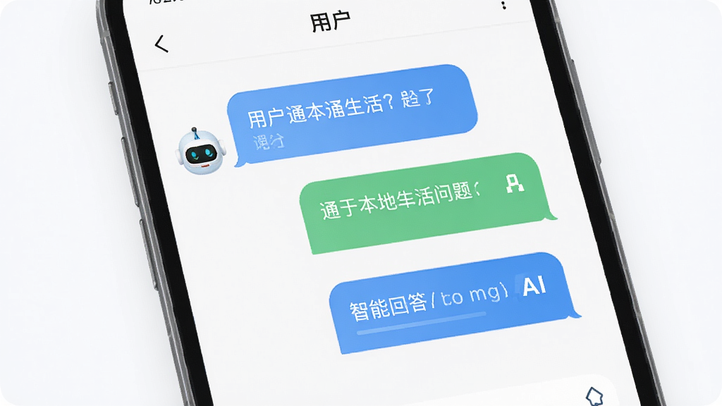 AI ͨ�� �����ʴ��ܽ��棬����Ϊ�ֻ���Ļ��ʾ�Ի����ݣ��û����ʹ���ͨ�ɱ����������⣬AI���������ش𣬲���Ϊ���¶Ի������Ű����룬������¼�Լ��ϸ����ͣ����ʸɾ����޶���Ԫ��