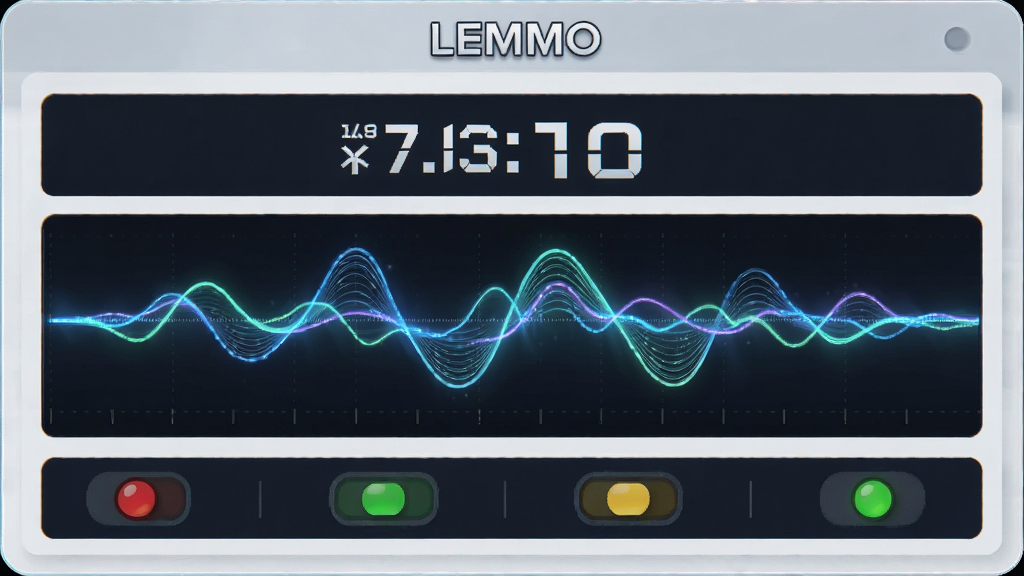 LEMMO״̬������չʾ������ΪLEMMOӦ���ڵ�״̬��Ϣ��壬����Ϊ�Ϸ���ʾ����ʱ�����֣��м�Ϊ��̬����ͼ��ʾ���ݴ��䣬�·�Ϊ״ָ̬ʾ�ƣ��Ű�������Ϣ�㼶���������Ϊ���ݿ��ӻ��Ǳ��̷��ϸ���ϲ���ͼ��������Ч�����ʸ��壬�ɾ��޶���Ԫ�أ���嶥����ע���֡�LEMMO��