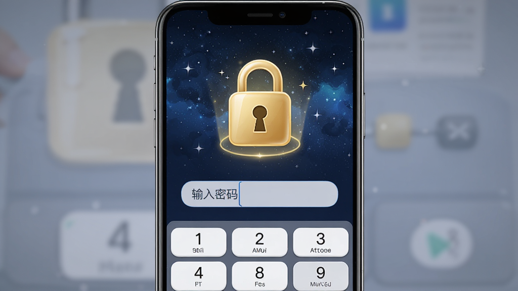 �������̼��ܿռ���棬�ֻ���Ļ������ʾһ����ɫ������ͼ�꣬�·���