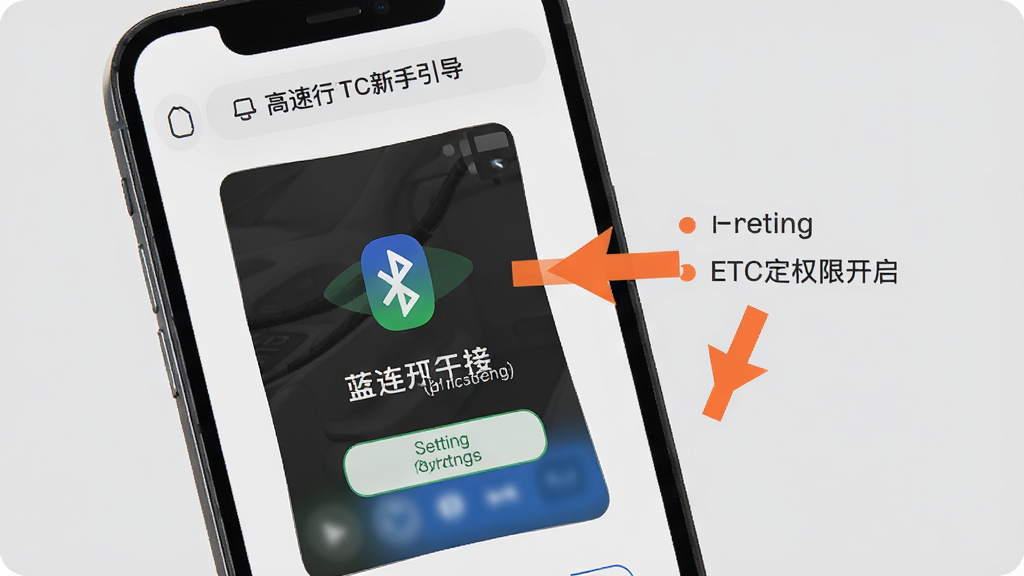 ������ETC�����������棬�ֻ���Ļ����ʾ�������ӺͶ�λȨ�޿�����ʾ��ͼ���м�ͷָ�����ð�ť������ǳ��ɫ�������̷̳磬�����������޶���Ԫ��