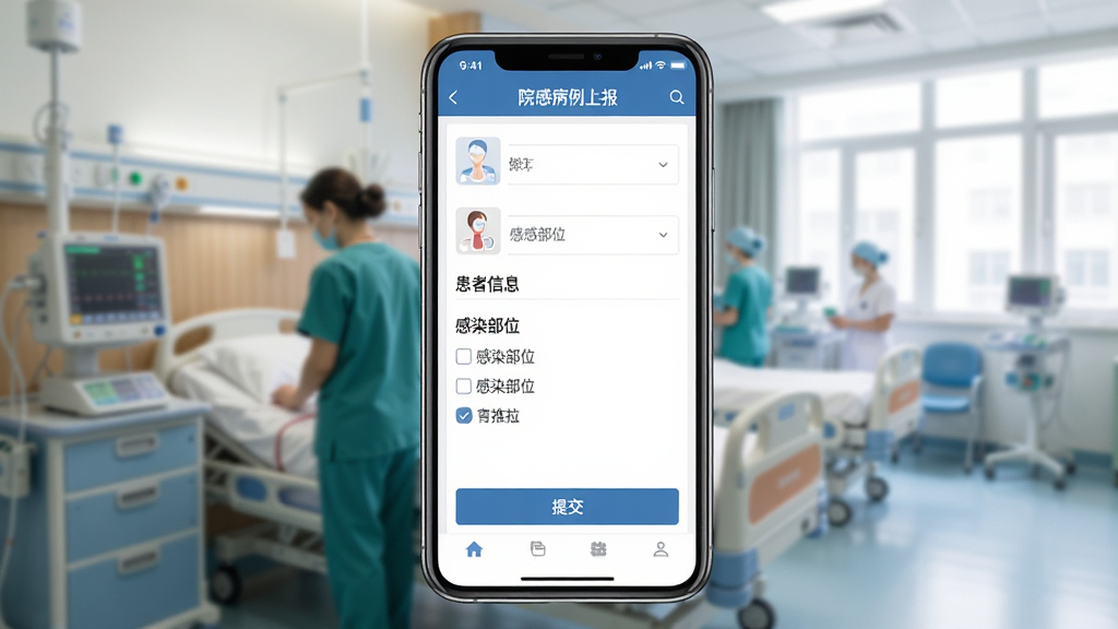 һ��չʾǭ�Ƹп�APPԺ���ϱ������ͼƬ���������ֻ���Ļ����ʾ��Ժ�в����ϱ�������������������Ϣ����Ⱦ��λѡ����ύ��ť��������ҽԺ�����黯���������дʵ���������ʸɾ��޶���Ԫ��