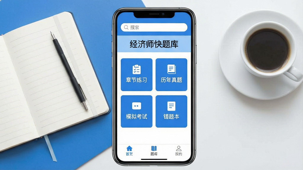 һ��չʾ������ʦ����⡱App���Ľ�����ֻ���Ļ��ͼ�������������ֻ�����Ļ��ʾ�����ҳ��������������͡�����ʦ����⡱���֣��м��ǡ��½���ϰ�����������⡱��ģ�⿼�ԡ������Ȿ���ĸ���ť���ײ��ǡ���ҳ������⡱���ҵġ�����ѡ��������Ǽ�Լ�������������бʼǱ���һ�����ȣ�����ִ���ƽ��ɫ��������Ϊ����ϸ�ڸɾ��������������޶���Ԫ��