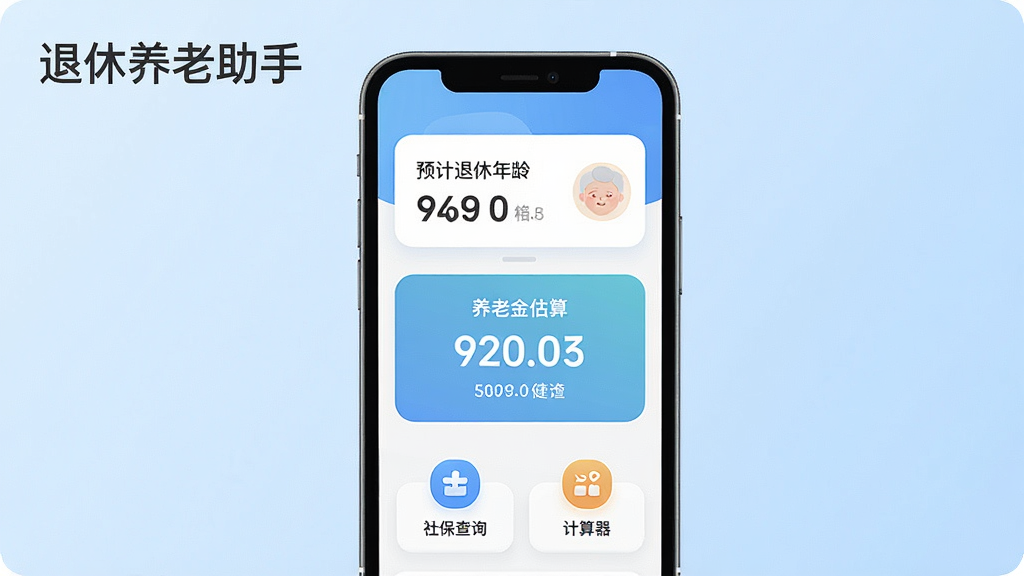 ������������ ����������ȫòչʾ��������һ���ֻ���Ļ����Ļ����ʾ������������App����ҳ�����ְ�������Ԥ���������俨Ƭ���м����Ͻ��������չʾ���ײ��籣��ѯ�ͼ���������ͼ�꣬�Ű�����������Ǽ�Լ�ִ��ı�ƽ����ƣ�ϸ��Բ�󣬻��ʸɾ��޶���Ԫ�أ�����Ϊǳ��ɫ���䣬�����д������֡������������֡�